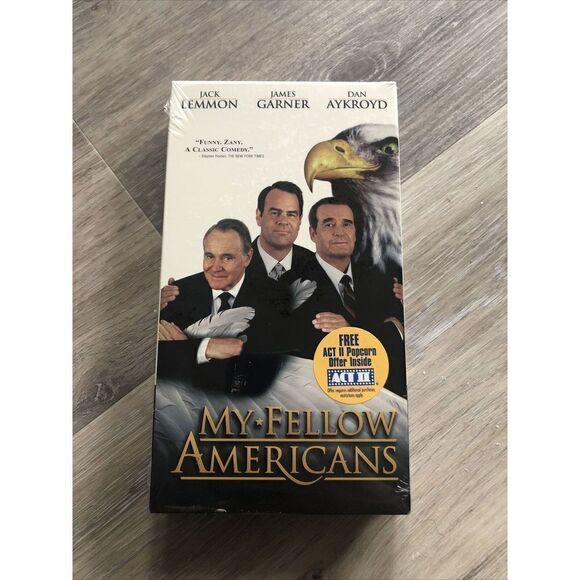 My Fellow Americans VHS Jack Lemmon, James Garner, Dan Aykroyd Comedy - Picture 1 of 2